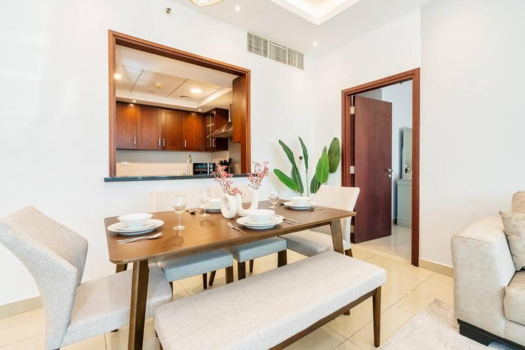 New! Luxury 3Bedroom With Spectacular Burj Views Downtown Dubai Exteriör bild