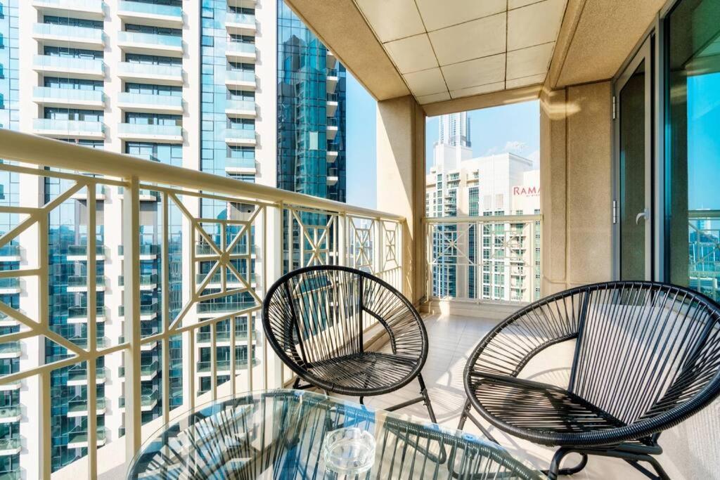 New! Luxury 3Bedroom With Spectacular Burj Views Downtown Dubai Exteriör bild