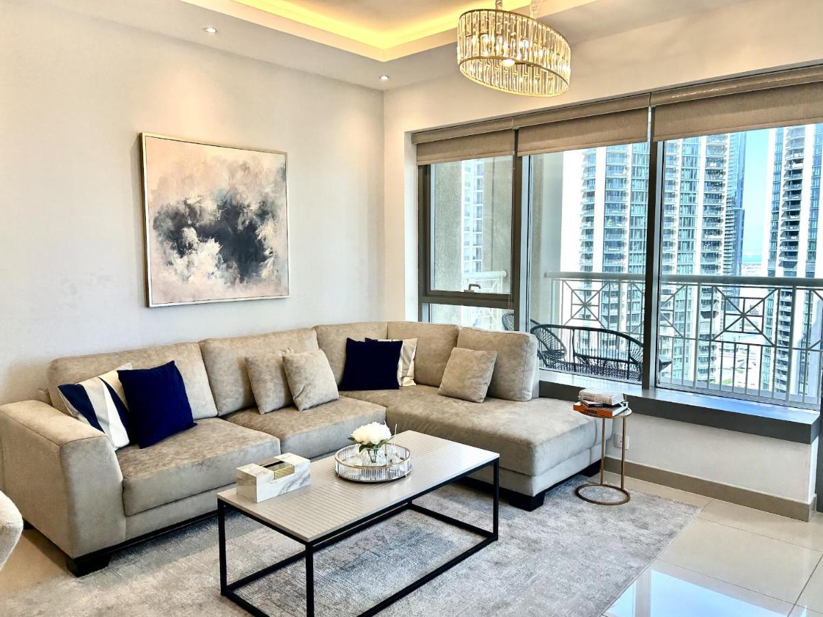 New! Luxury 3Bedroom With Spectacular Burj Views Downtown Dubai Exteriör bild