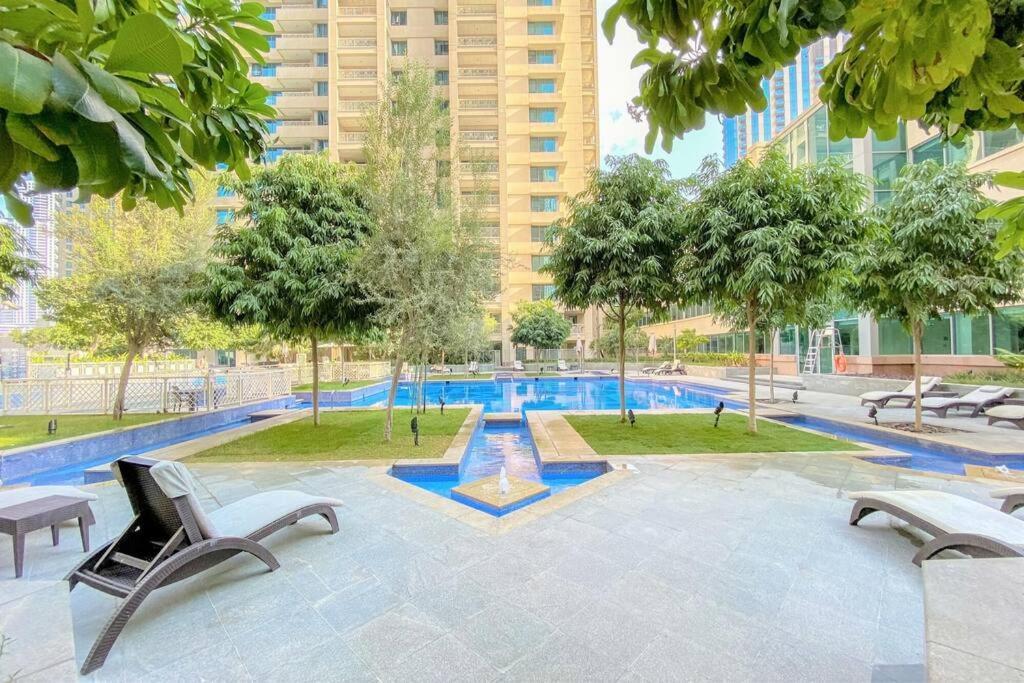 New! Luxury 3Bedroom With Spectacular Burj Views Downtown Dubai Exteriör bild