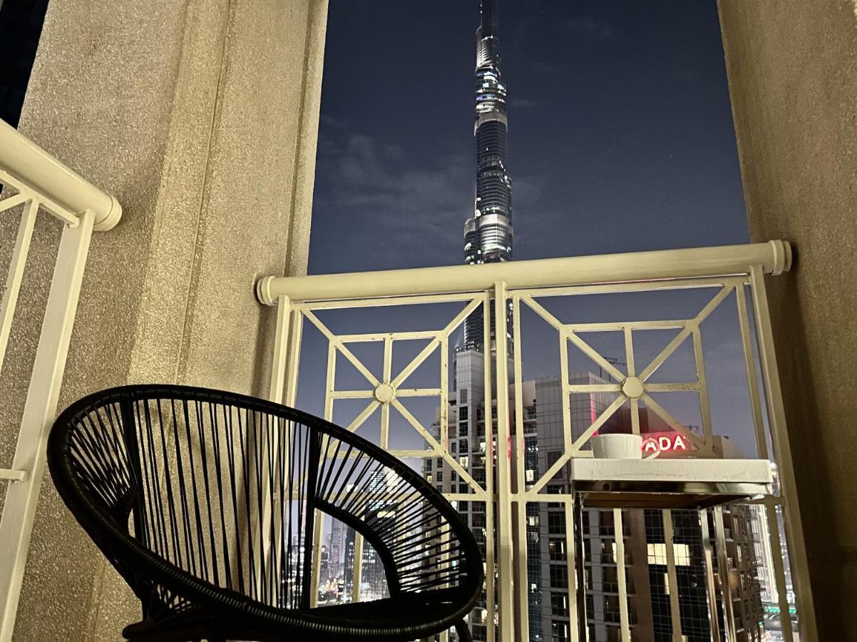 New! Luxury 3Bedroom With Spectacular Burj Views Downtown Dubai Exteriör bild