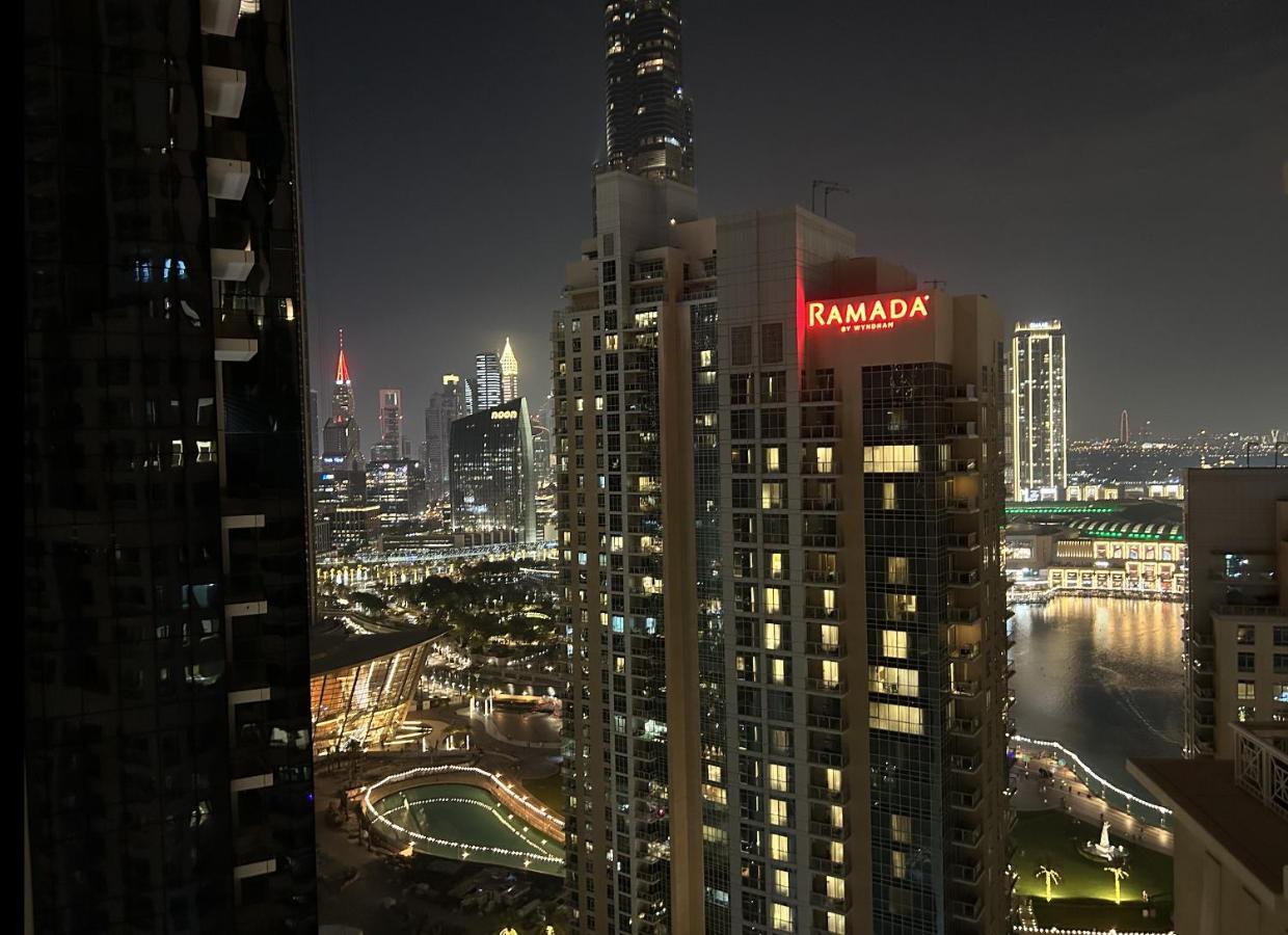 New! Luxury 3Bedroom With Spectacular Burj Views Downtown Dubai Exteriör bild