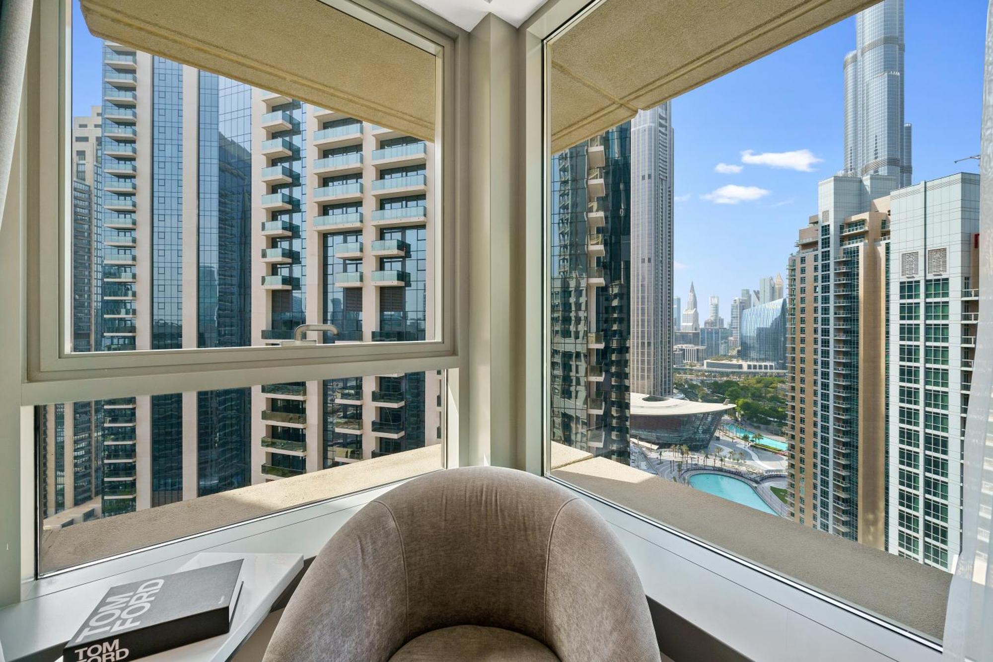 New! Luxury 3Bedroom With Spectacular Burj Views Downtown Dubai Exteriör bild