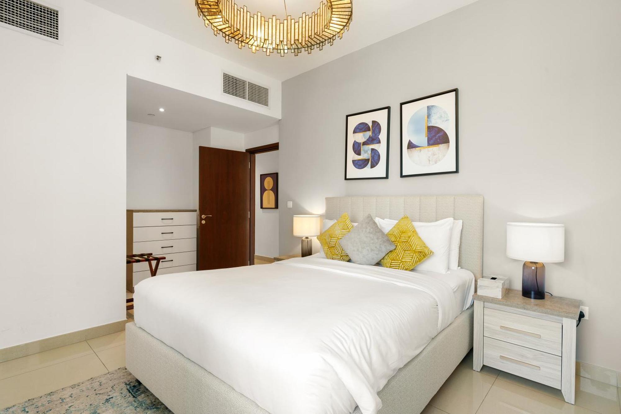 New! Luxury 3Bedroom With Spectacular Burj Views Downtown Dubai Exteriör bild